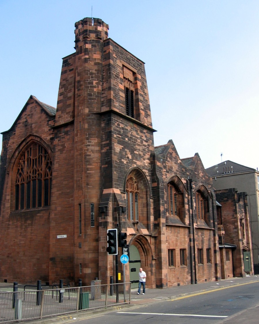 Mackintosh Queen’s Cross church in Maryhill. Photo: Wikimedia / Dave Souza