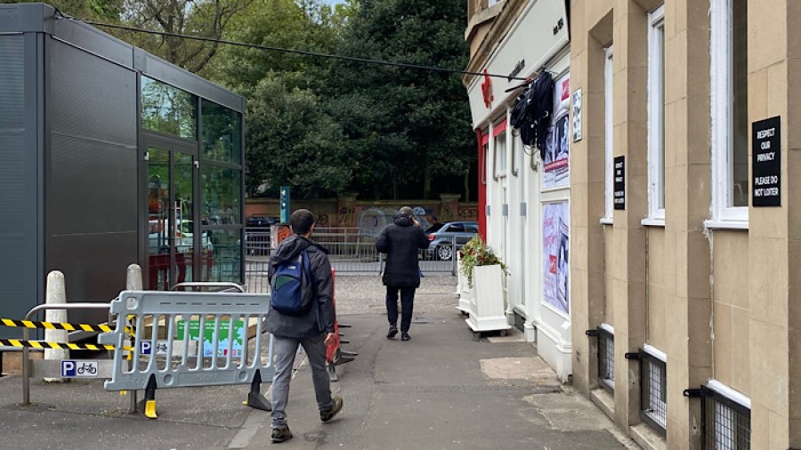 The units overlook Eldon Street and Kelvingrove Park